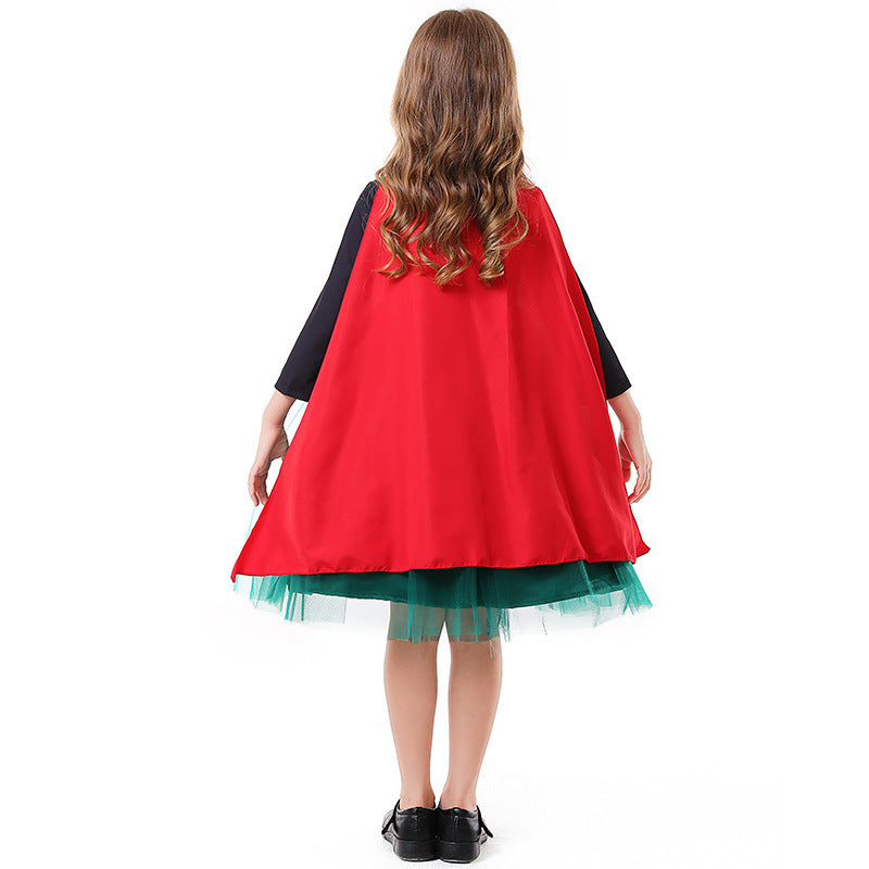 Mädchen Kostüm als zauberhafte Prinzessin mit Tüllrock und Umhang Shop Nory