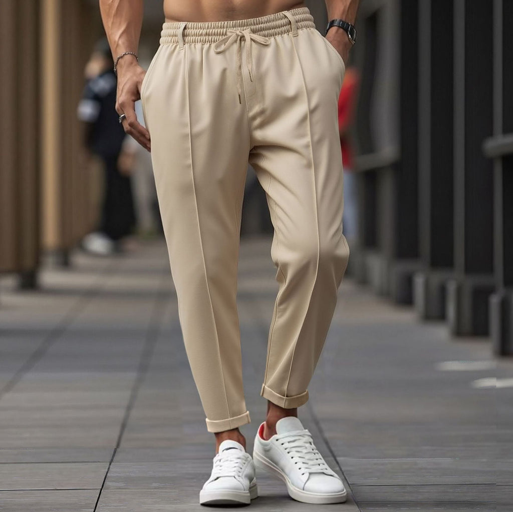 Herren lässige Jogginghose mit elastischem Bund und praktischen Seitentaschen