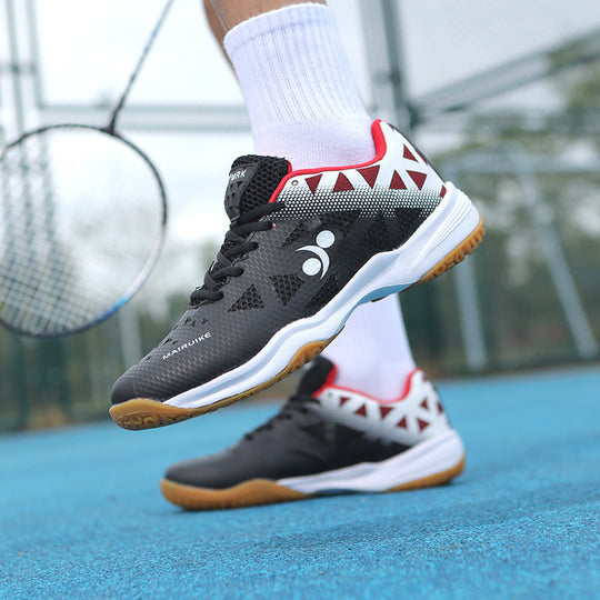 Damen Hochleistungs-Tennis-Schuhe mit dämpfendem Fußbett und atmungsaktiver Obermaterialstruktur