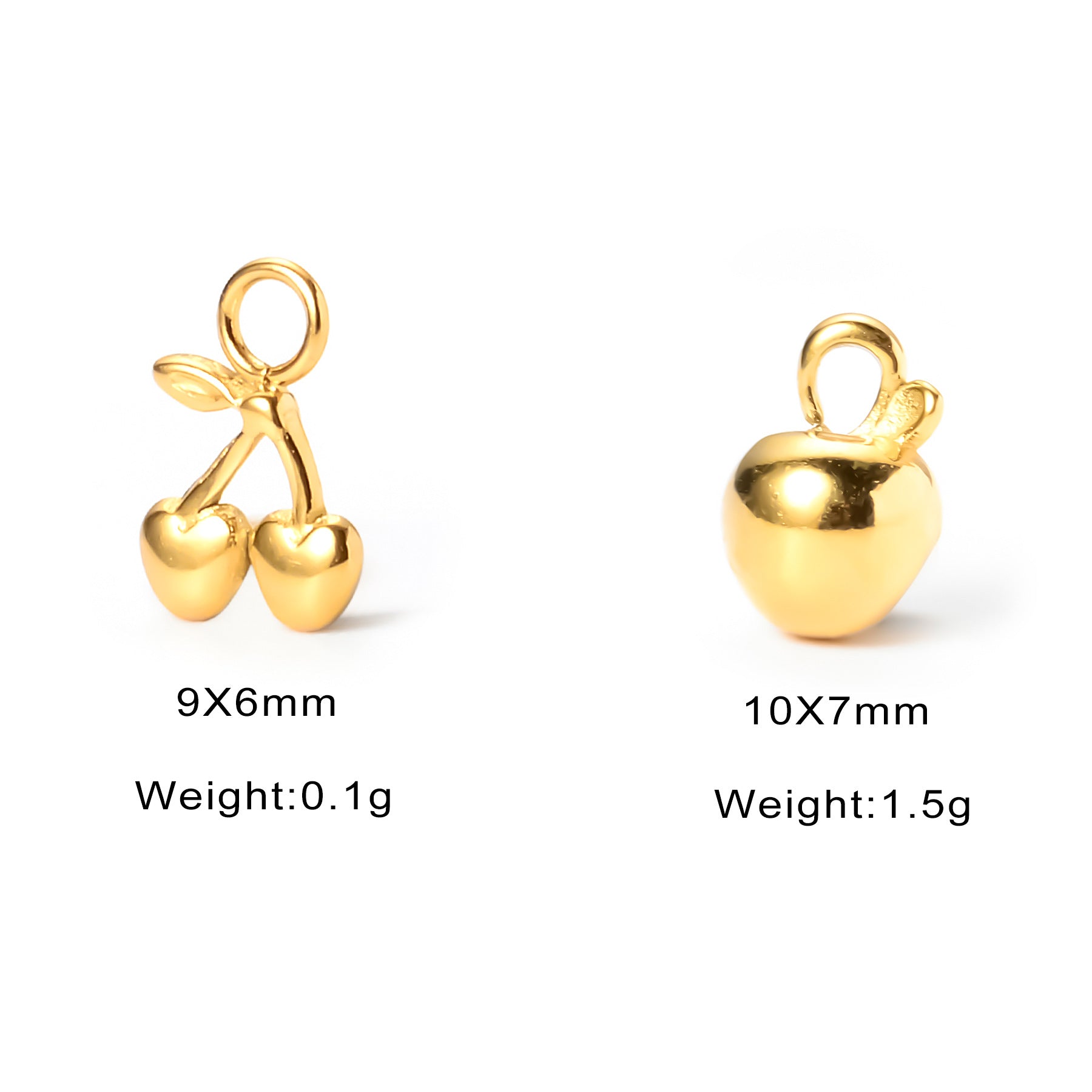 Damen Schmuckanhänger in Form von Kirschen Shop Nory