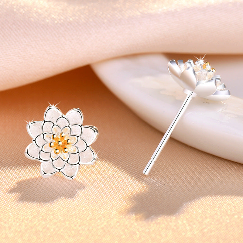 Damen Ohrstecker im floralen Blüten-Design Shop Nory