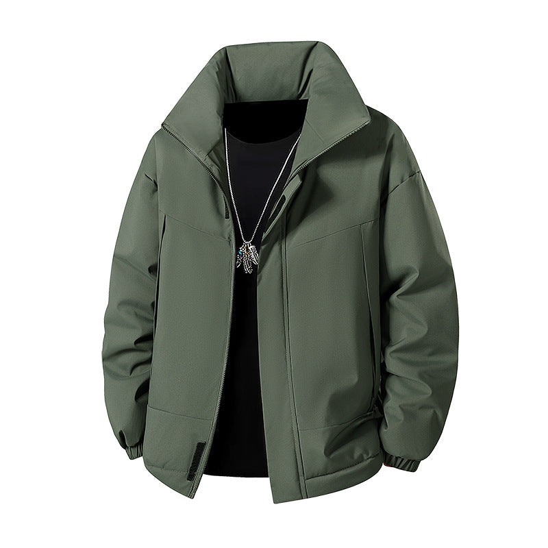 Herren Modische Übergangsjacke mit hohen Kragen Shop Nory