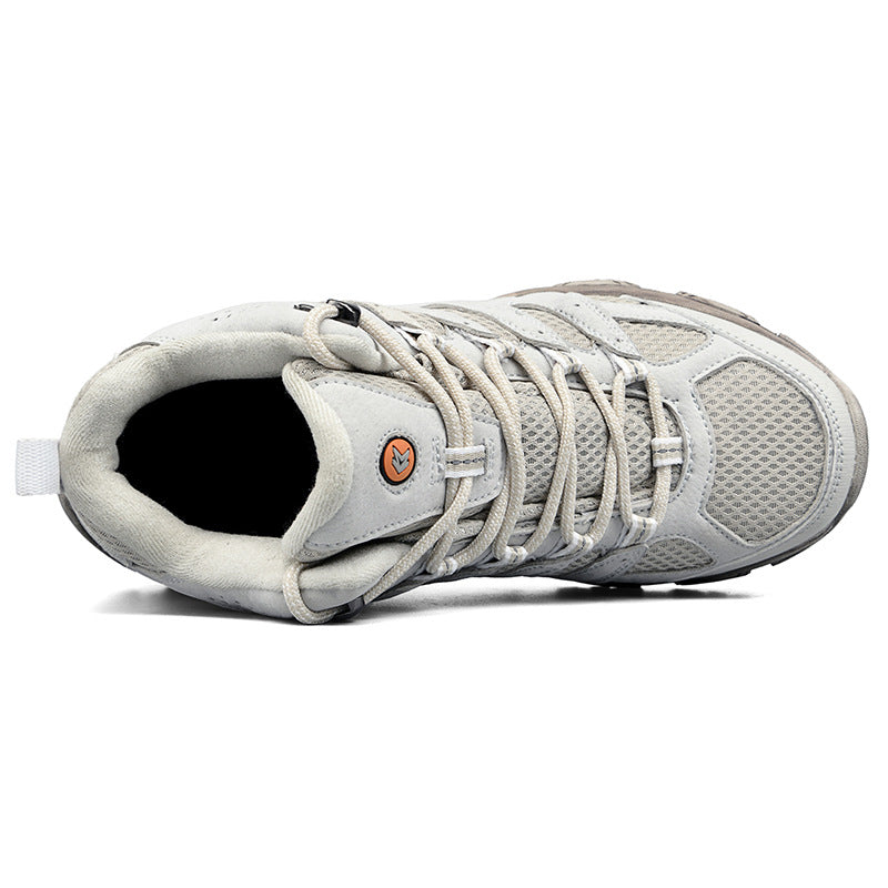Damen Outdoor-Wanderschuhe mit rutschfester Profilsohle und atmungsaktivem Obermaterial