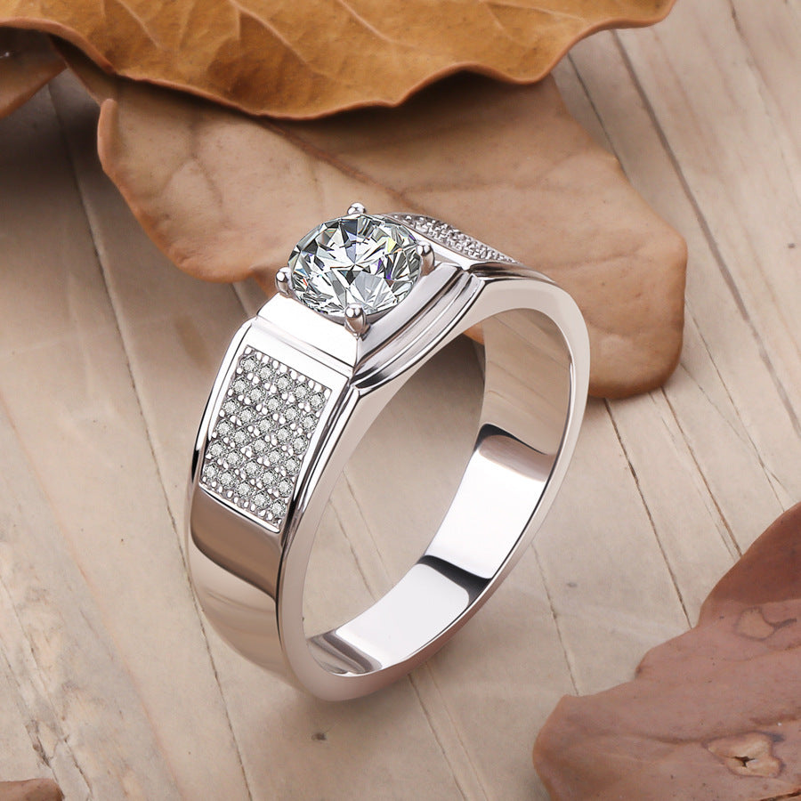 Damen Schmuckring mit funkelndem Zirkon Shop Nory