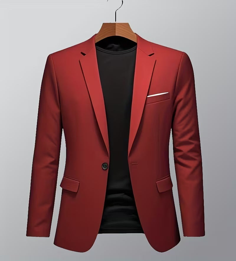 Herren taillierter Business-Sakko mit Stretchkomfort und modernem Revers Shop Nory