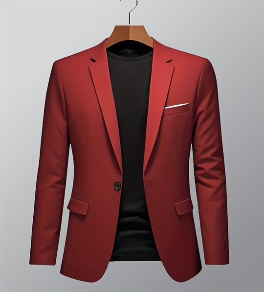 Herren taillierter Business-Sakko mit Stretchkomfort und modernem Revers Shop Nory