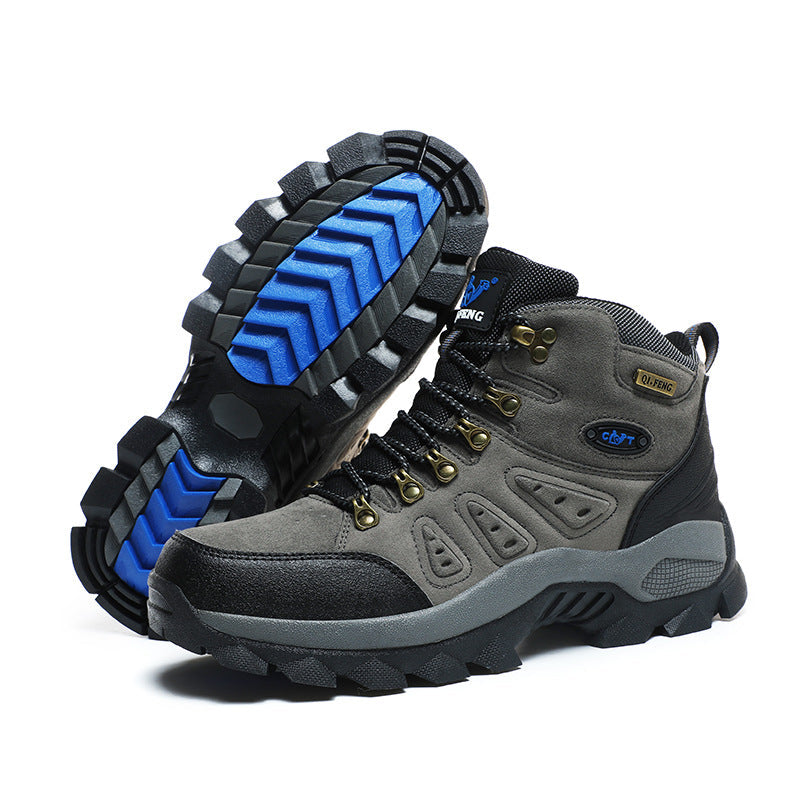 Herren Outdoor-Trekkingstiefel mit rutschfester Sohle und atmungsaktivem Obermaterial