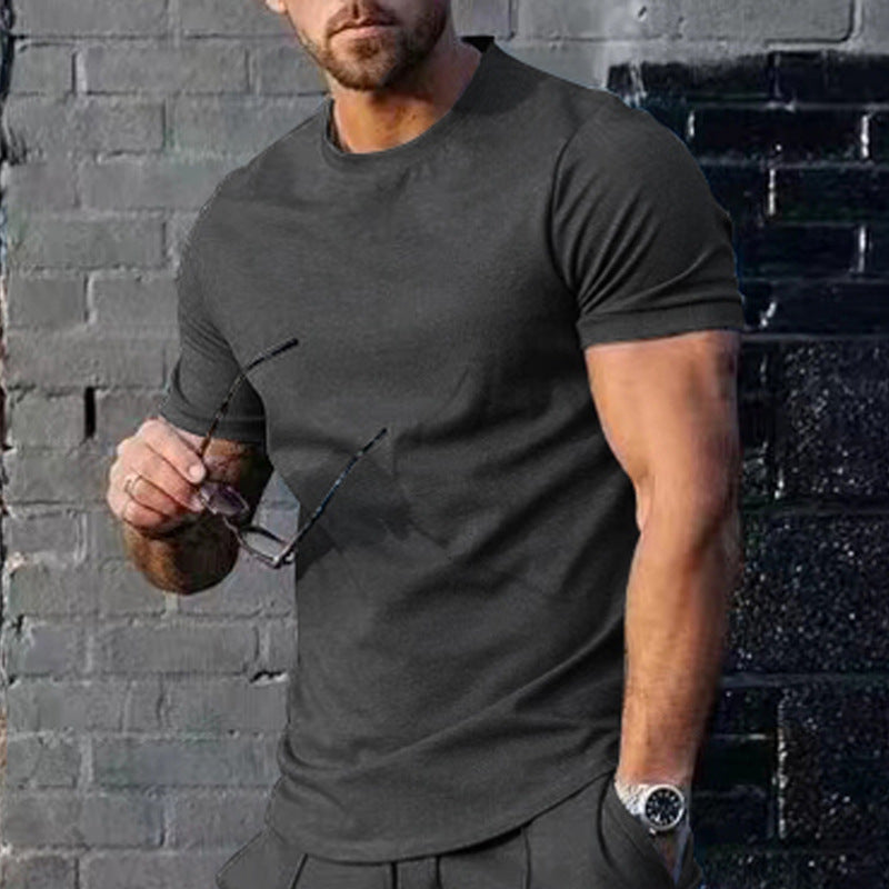 Herren Basic Rundhals-T-Shir