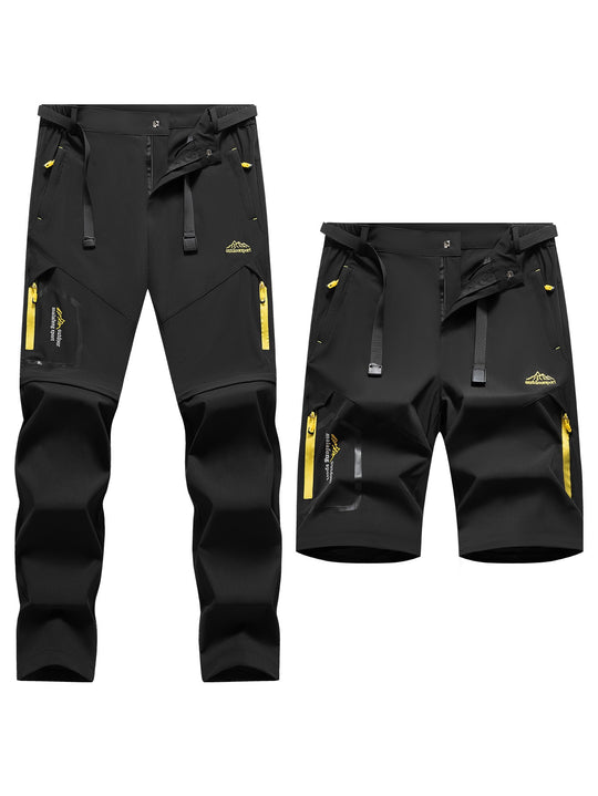 Herren Technische Softshell Zipp‑Wanderhose mit abnehmbaren Beinen und verstellbarem Gürtel Shop Nory