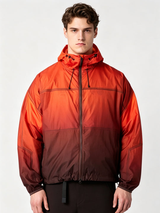 Herren Sportliche Windjacke