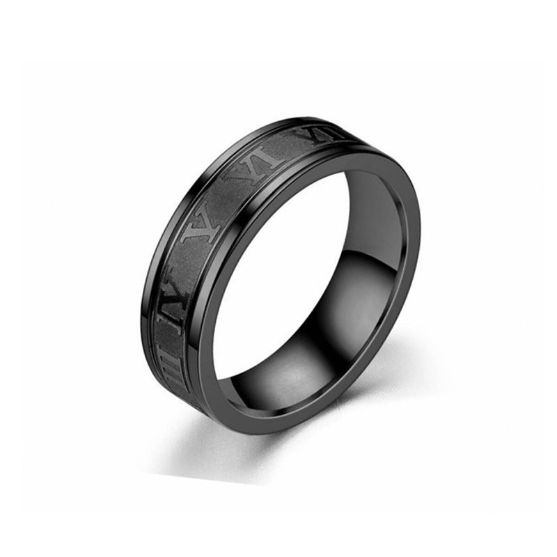 Herren Ring mit kunstvoller römischer Zifferngravur Shop Nory 1782268851