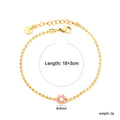 Damen Armband mit floralem Design und doppeltem Verstellmechanismus Shop Nory
