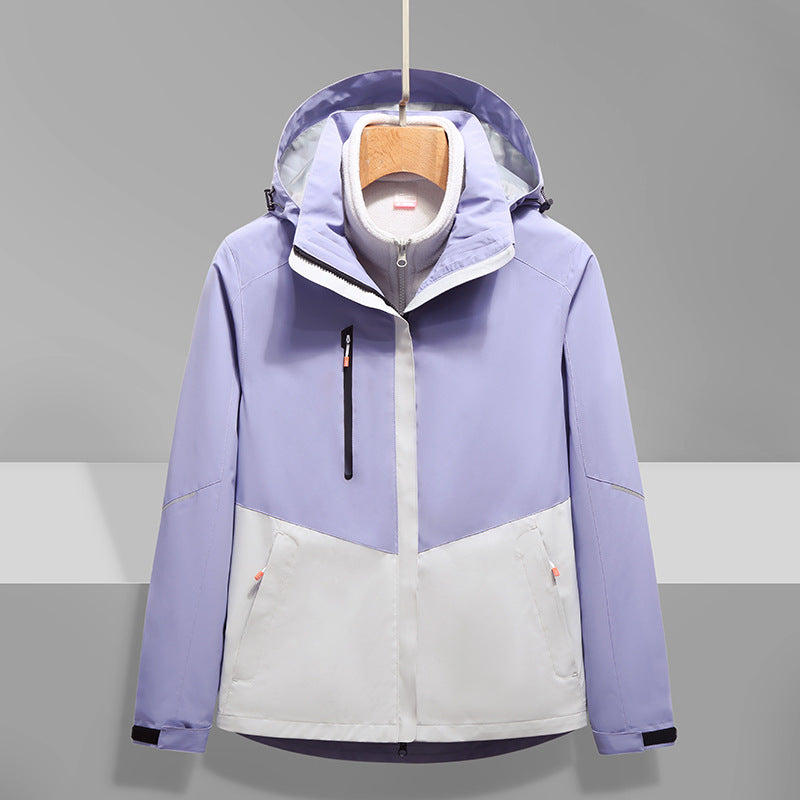 Herren Softshell-Outdoorjacke mit Kapuze, wind- und wasserdicht Shop Nory