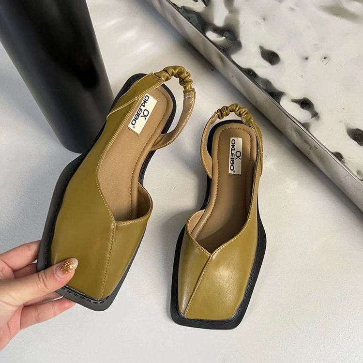 Damen Elegante Riemchen-Sandalen mit quadratischer Zehenpartie und flexibler Sohle
