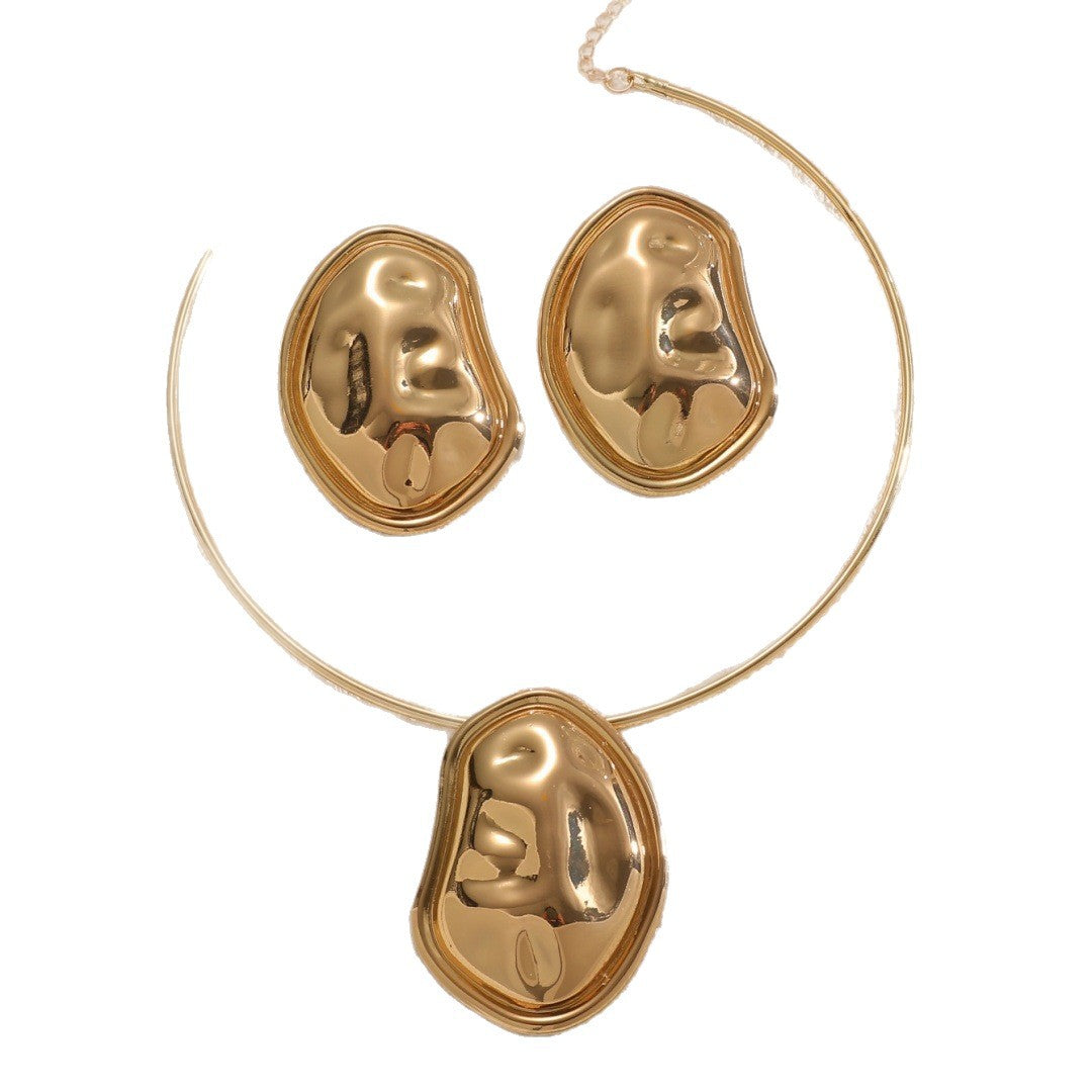 Damen Schmuckset mit extravagantem, skulpturalem Design Shop Nory