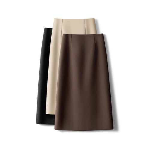 Damen Eleganter Hoch taillierter Bleistiftrock Shop Nory