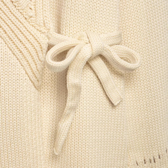 Damen Wickel-Strickcardigan mit Schalkragen und Bindegürtel Shop Nory