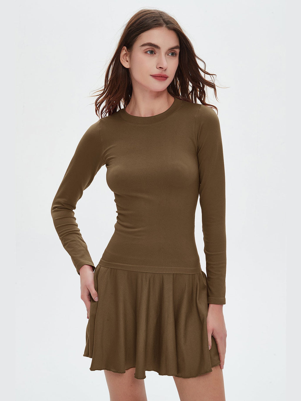 Damen Freizeitkleid im sportlichen Stil