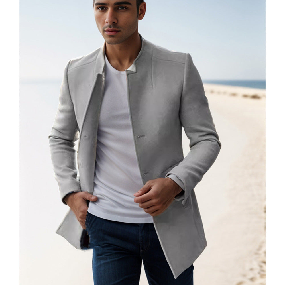 Herren elegante Freizeitjacke