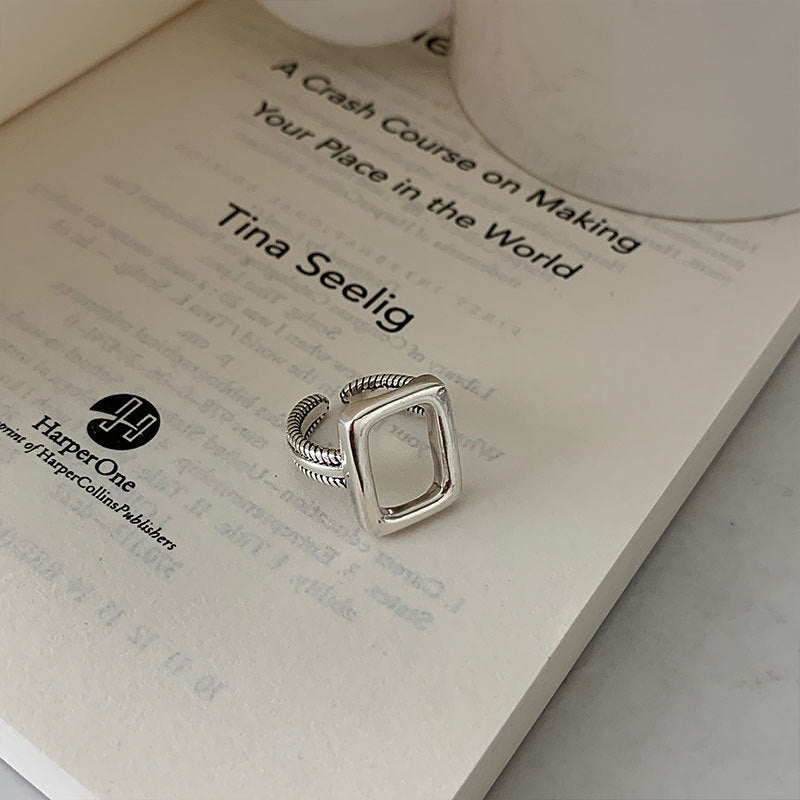 Damen Offener Ring mit modernem minimalistischen Design Shop Nory