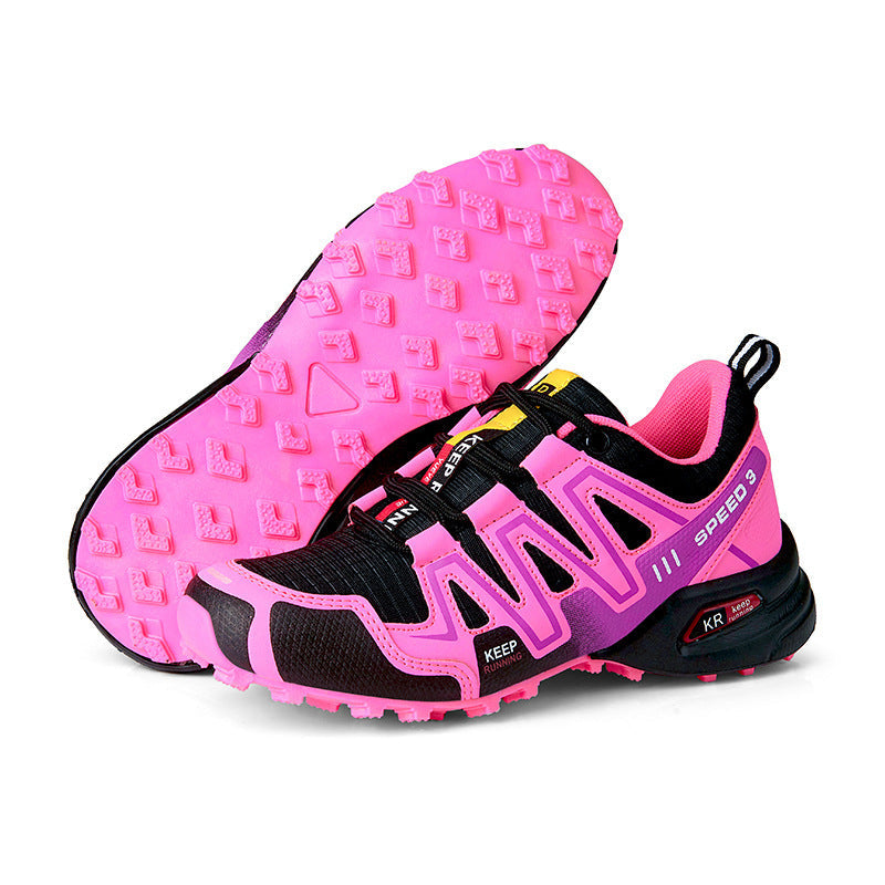 Damen Trail-Running Schuhe mit rutschfester Sohle und atmungsaktivem Obermaterial