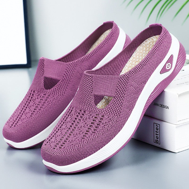 Damen Slip-On Freizeitschuhe mit komfortablem Design
