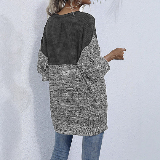 Damen Stilvoller Strickpullover mit luxuriösen Texturen Shop Nory