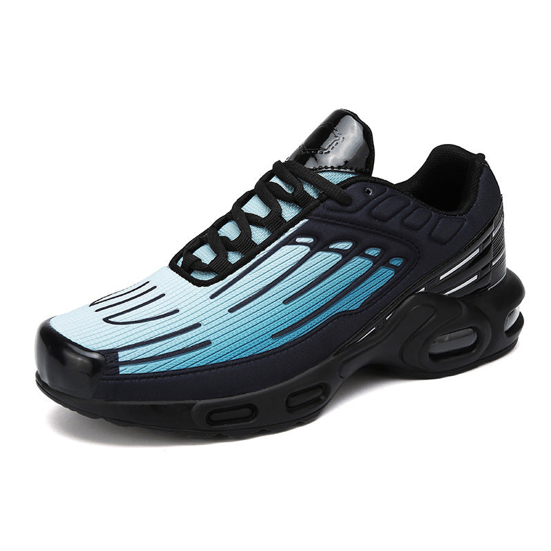 Herren Atmungsaktive Laufschuhe mit Luftkissen-Dämpfung und futuristischem Wellen-Design Shopy Nory