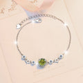 Damenarmband mit strahlendem Kristall und funkelnden Sternen Shop Nory