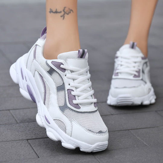 Damen Leichte und atmungsaktive Sneakers mit ergonomischer Dämpfung Shopnory