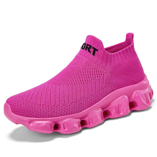 Damen Schnelltrocknende Sport-Sneaker mit elastischem Schaft