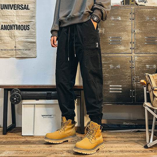 Herren Cargohose im urbanen Utility‑Stil mit elastischem Bund und Bündchen Shop Nory