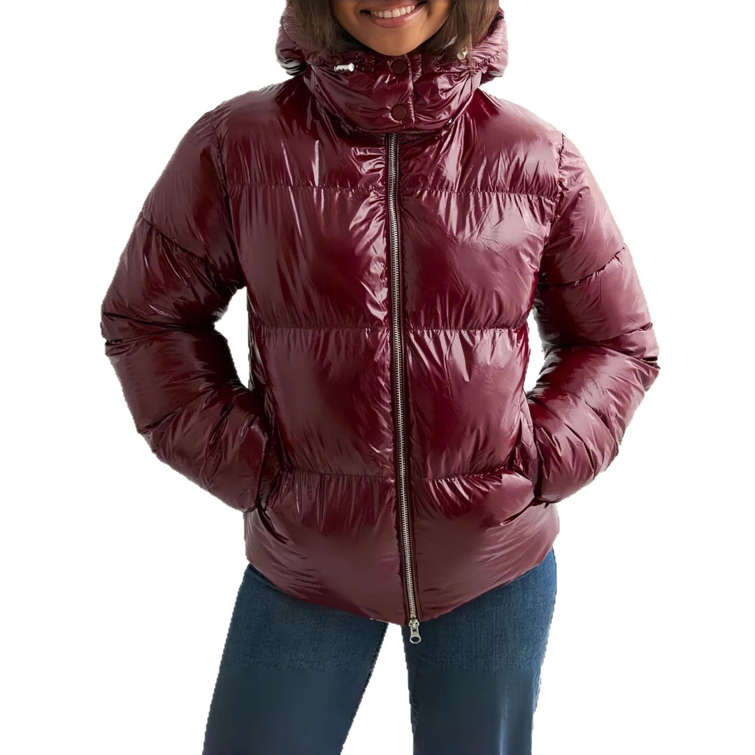 Damen Modische Winterdaunenjacke
