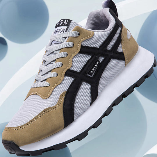 Unisex Retro-inspirierte leichte Laufschuhe mit atmungsaktivem Mesh und profilierter Laufsohle Shop Nory