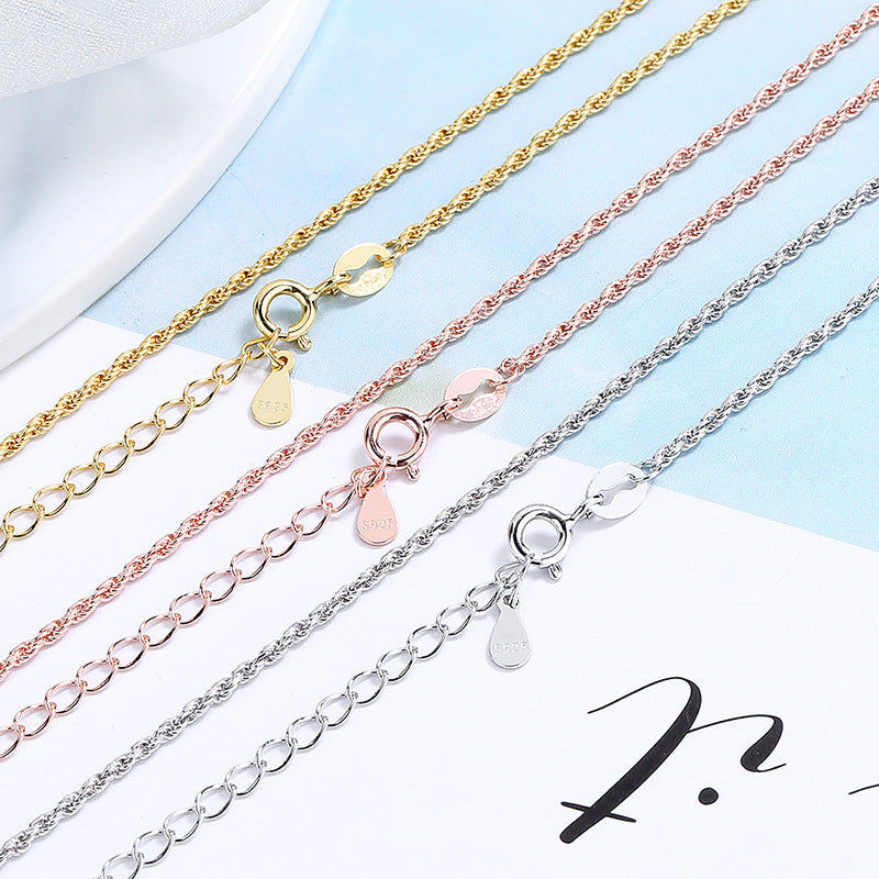 Damen Halskette mit feinem Kettendesign und praktischer Verschlusstechnik Shop Nory