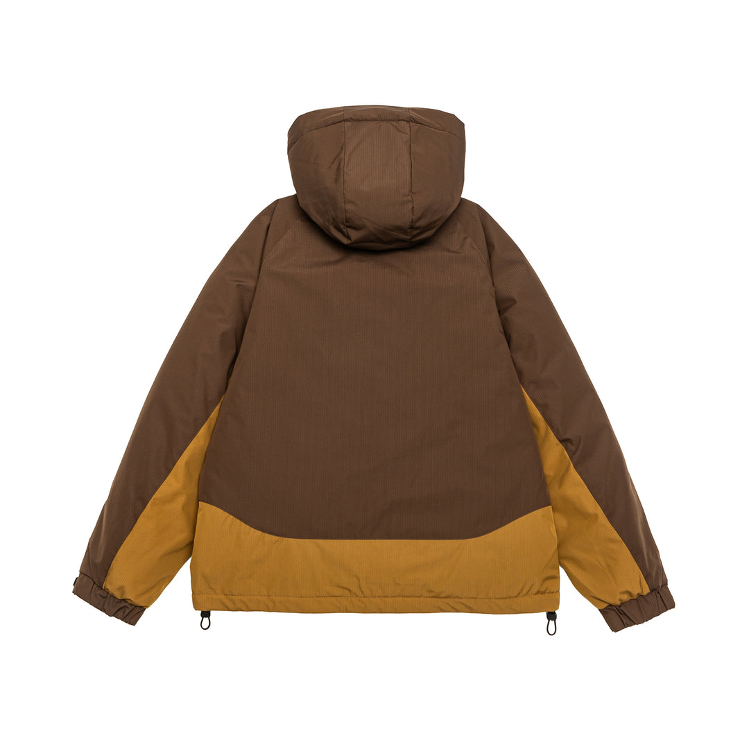 Herren Wasserdichter gefütterter Parka mit verstellbarer Kapuze und Mehrfachtaschen Shop Nory