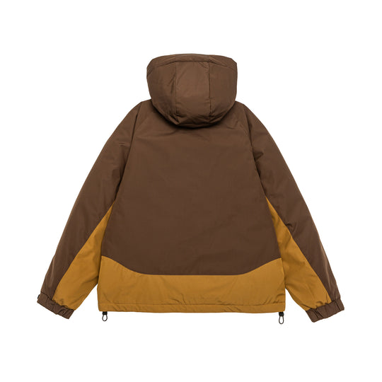 Herren Wasserdichter gefütterter Parka mit verstellbarer Kapuze und Mehrfachtaschen Shop Nory