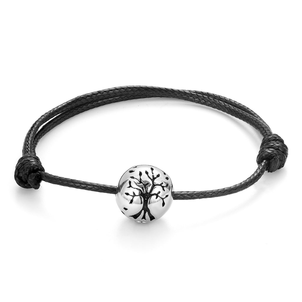Damen Armband mit baumförmigem Anhänger aus hochwertigem Edelstahl Shop Nory