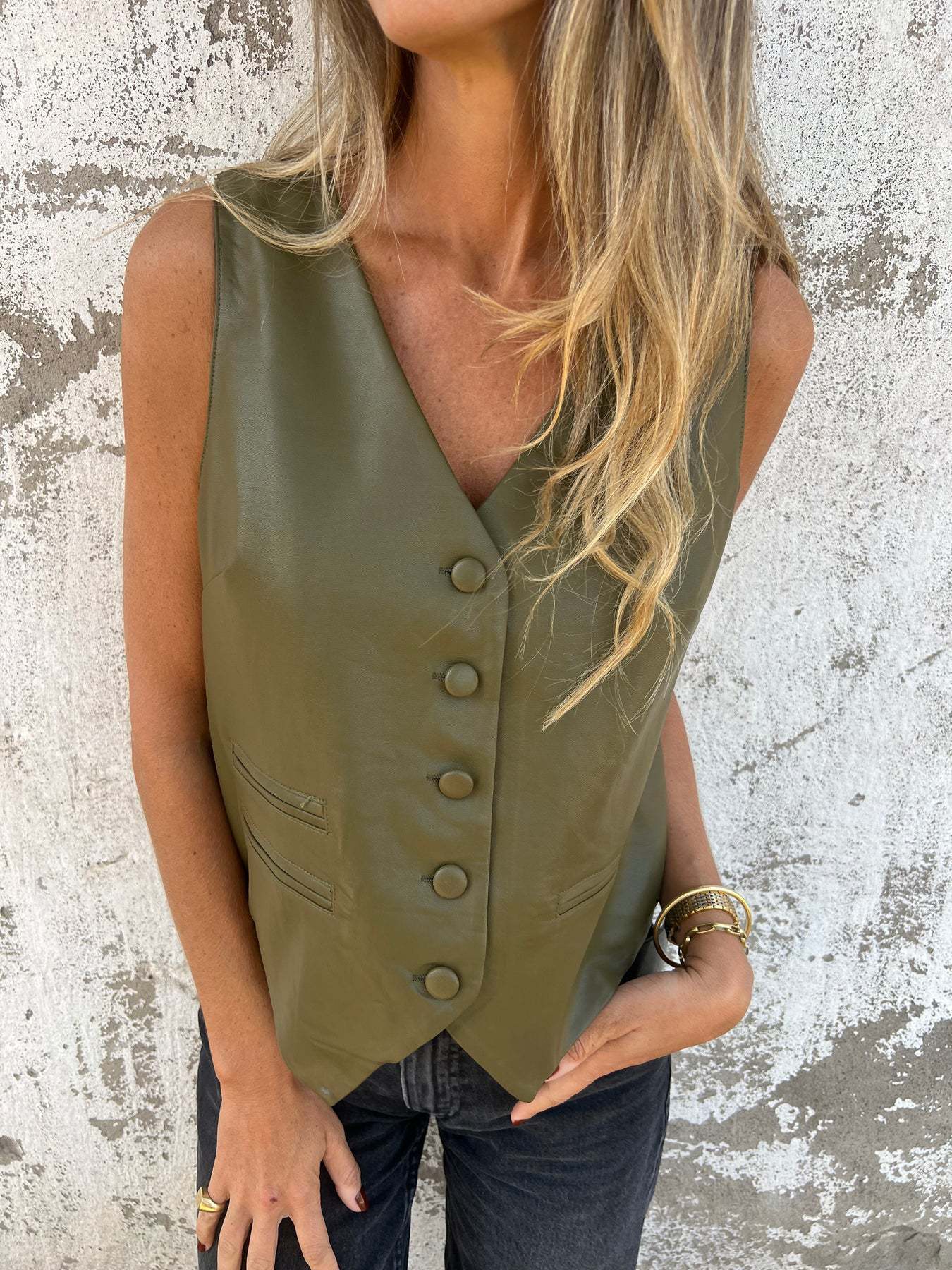 Damen elegante stylish Weste