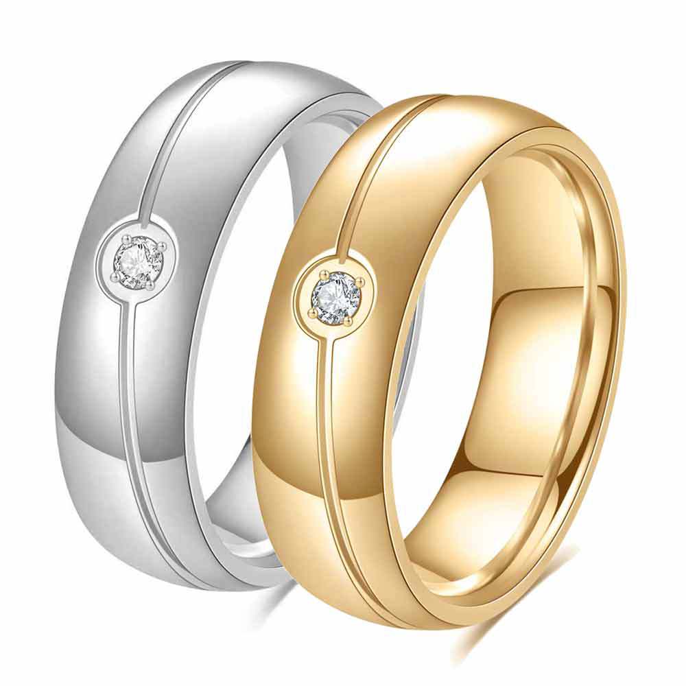 Herren Ring mit funkelndem Zirkonia und elegantem, modernem Design Shop Nory