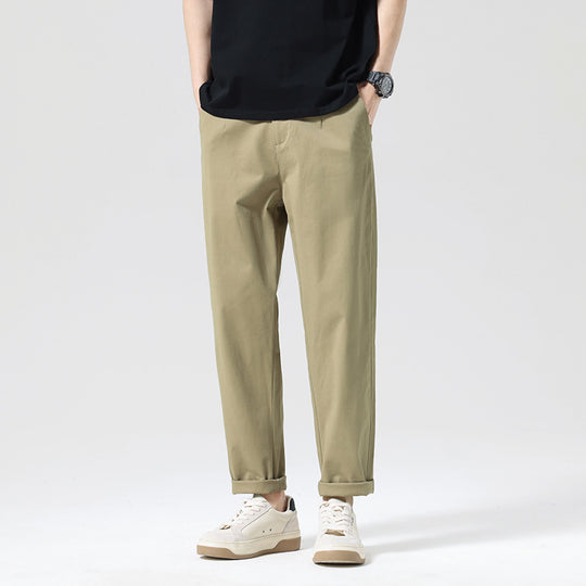 Herren Moderne Relaxed‑Fit Freizeit‑Chino mit leichtem Stretch und umgeschlagenem Saum Shop Nory