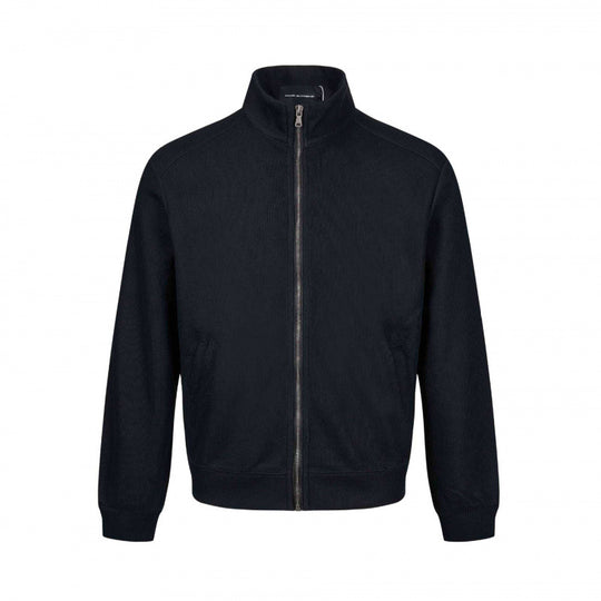 Herren Leichter Baumwoll-Sweatzipper mit hohem Stehkragen und gerippten Bündchen Shop Nory