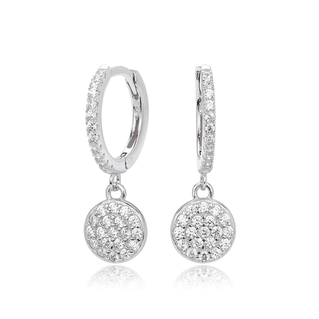 Damen Ohrringe mit funkelndem Zirkonbesatz und elegantem Design Shop Nory