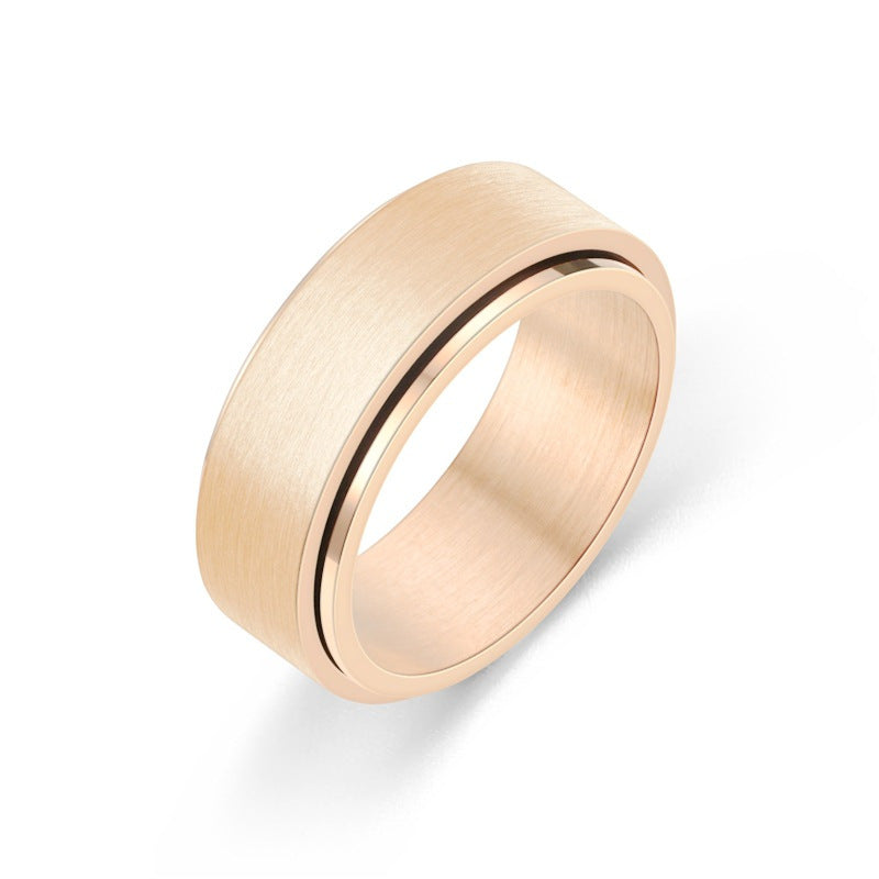 Herren Ring mit trendiger Regenbogenoberfläche Shop Nory