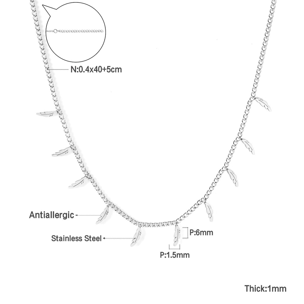 Damen elegante Goldplattierte Halskette mit geometrischen Anhängern Shop Nory