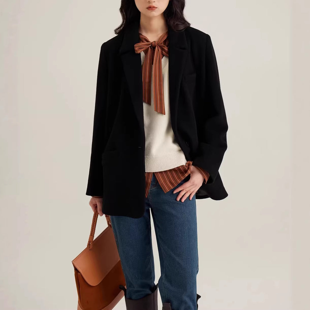 Damen elegante Blazerjacke Shop Nory