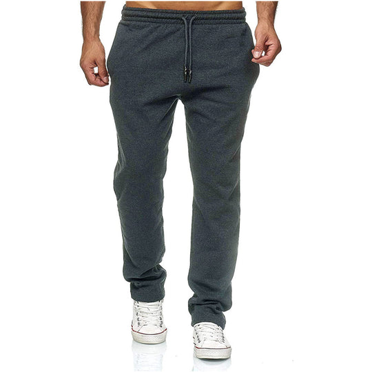 Herren nan gerade geschnittene Jogginghose mit innen angerautem Fleece, hohem Komfortbund und Kordelzug Shop Nory