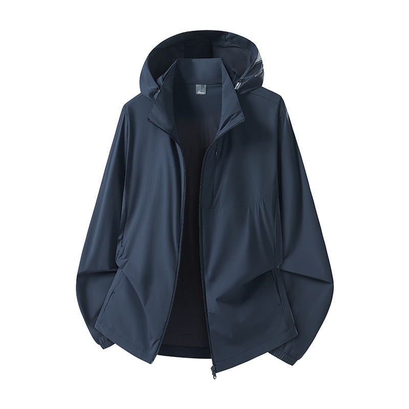 Damen Leichter Windbreaker mit Kapuze Shop Nory