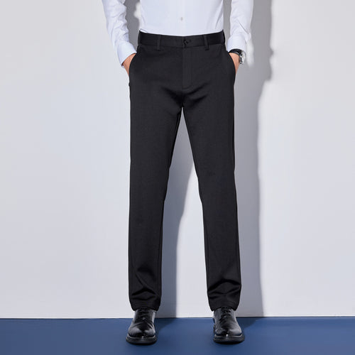 Herren Elegante Business-Hose mit geradem Schnitt und elastischem Bund Shop Nory
