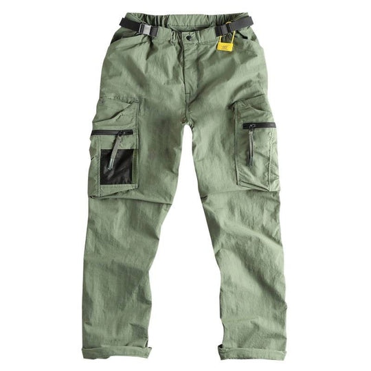 Herren Cargo-Hose mit multifunktionalen Taschen und verstellbarem Bund